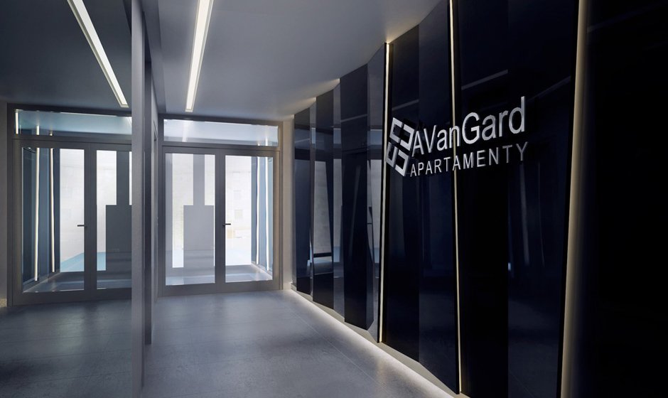 Avangard – entrance zone to the building